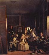 Diego Velazquez Las Meninas.Die Hoffraulein oil painting reproduction